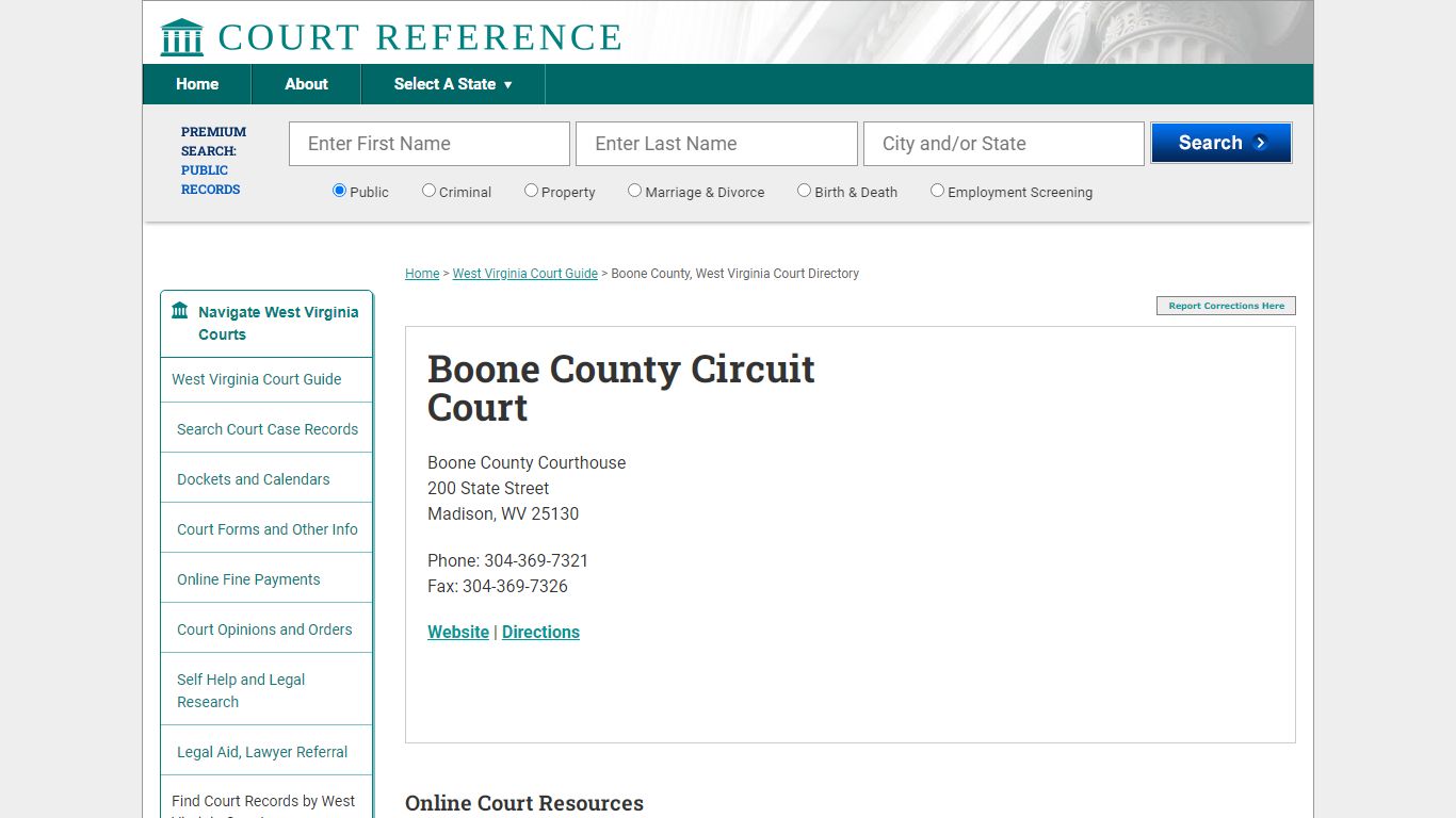 Boone County Circuit Court